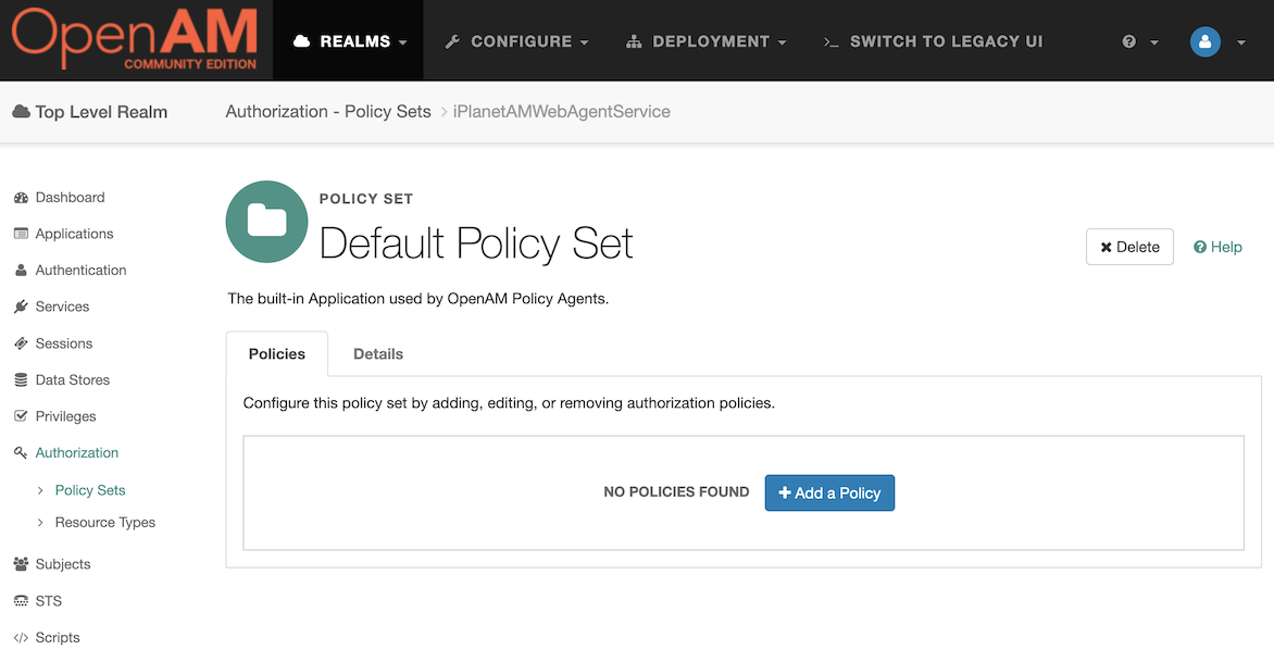 gsg policies add a new policy