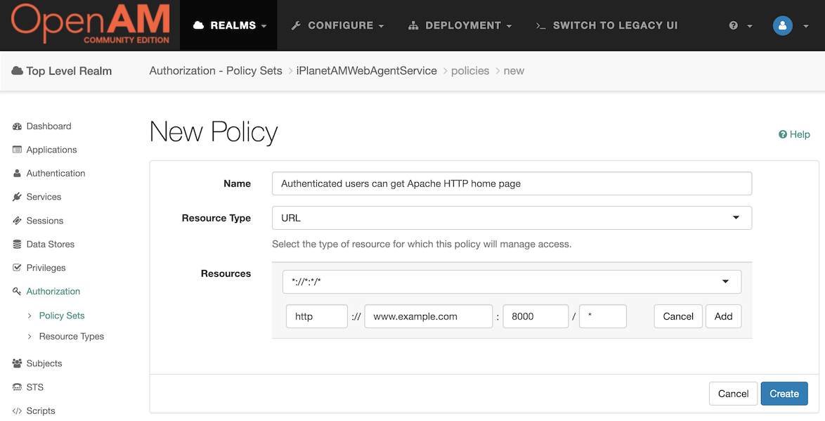 gsg policies new policies settings