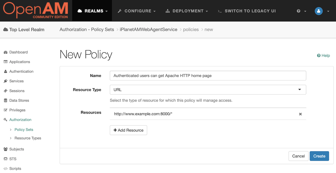 gsg policies new settings
