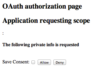 oauth2 authz page