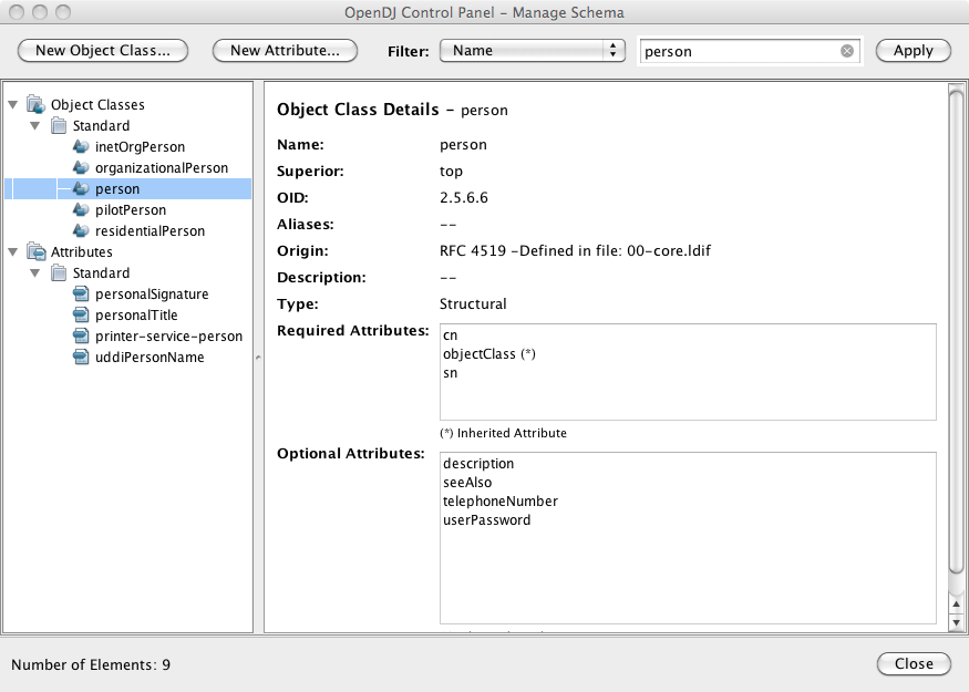 Manage Schema