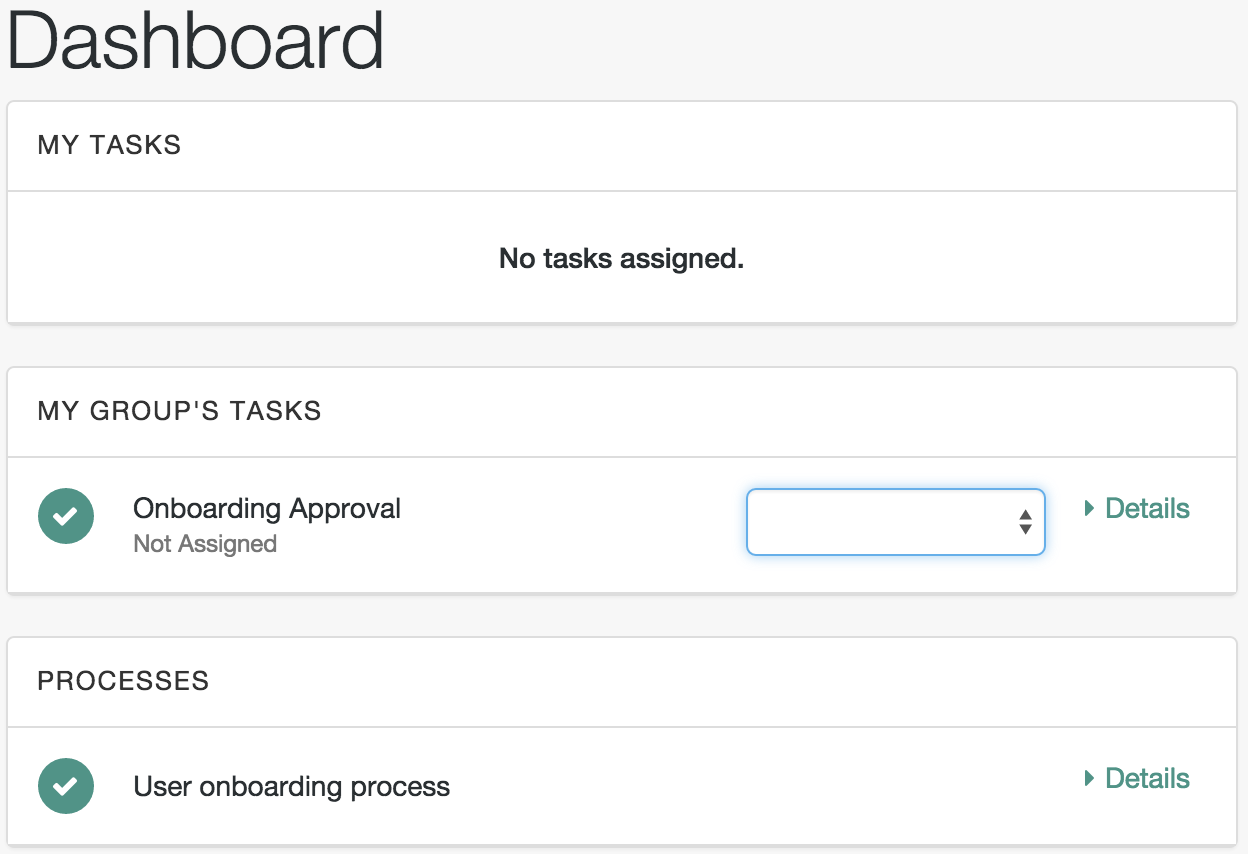approval task