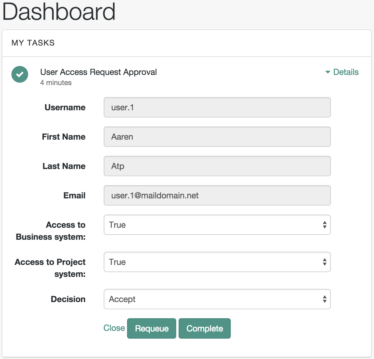 ui access request