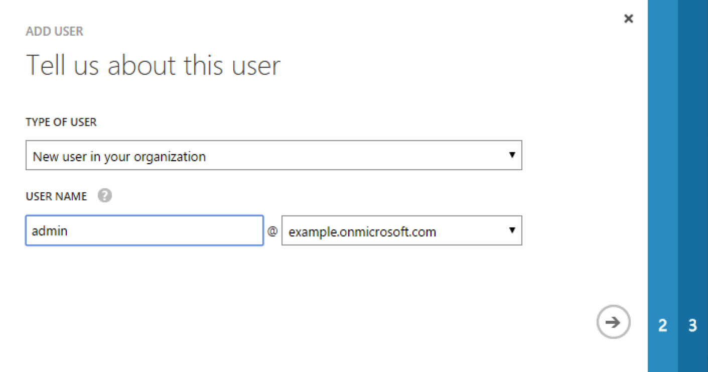 ps azure add user